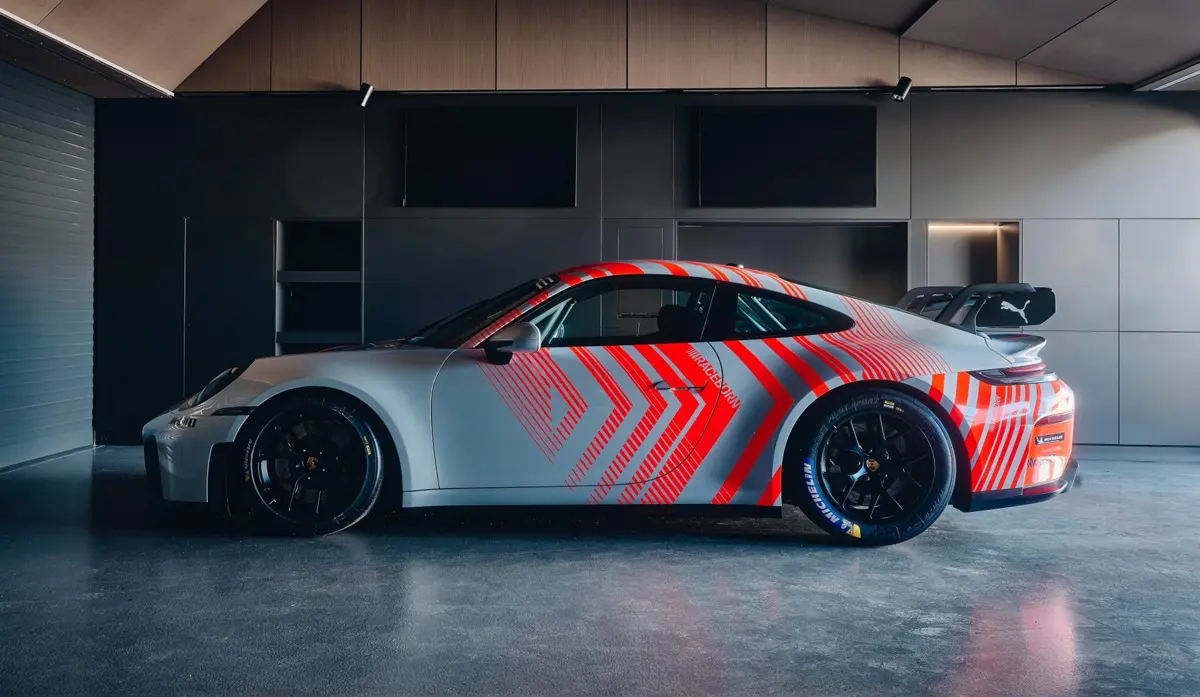 ポルシェ911チャレンジのエクステリア（サイド、静止）