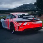 ポルシェ911チャレンジのエクステリア（リア、走行）