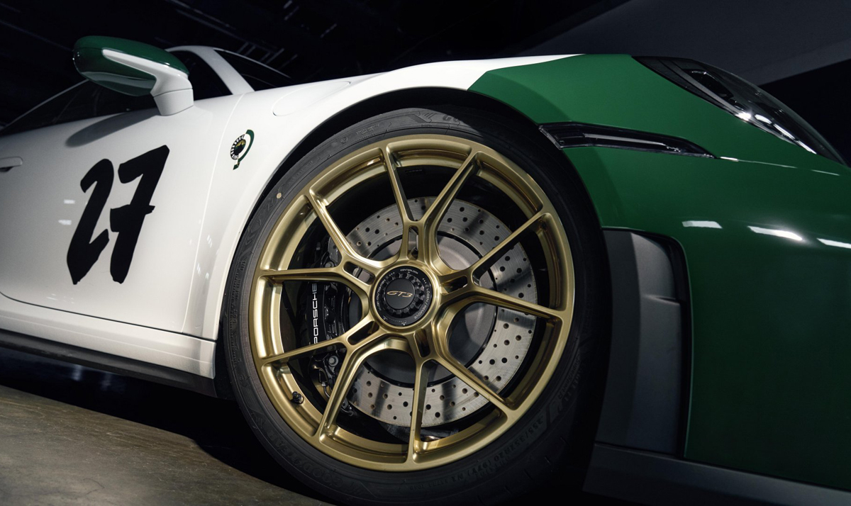 ポルシェ911 GT3 ニュルブルクリンク100周年エディションのエクステリア〜ホイール