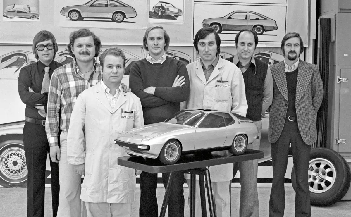 ポルシェ924開発当時のオフィシャル画像
