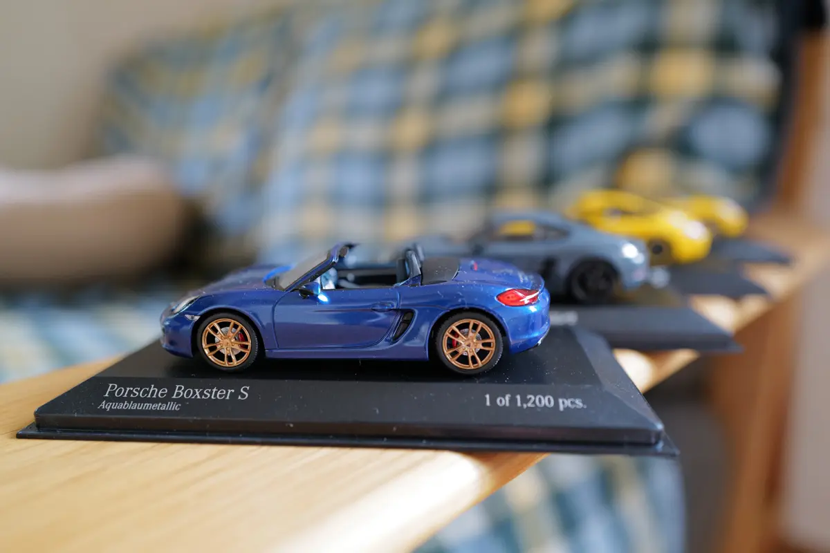 ポルシェ ボクスター（981）のモデルカー