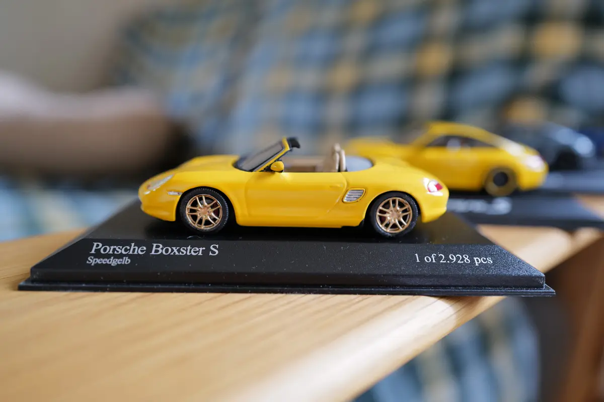 ポルシェ ボクスター（986）のモデルカー