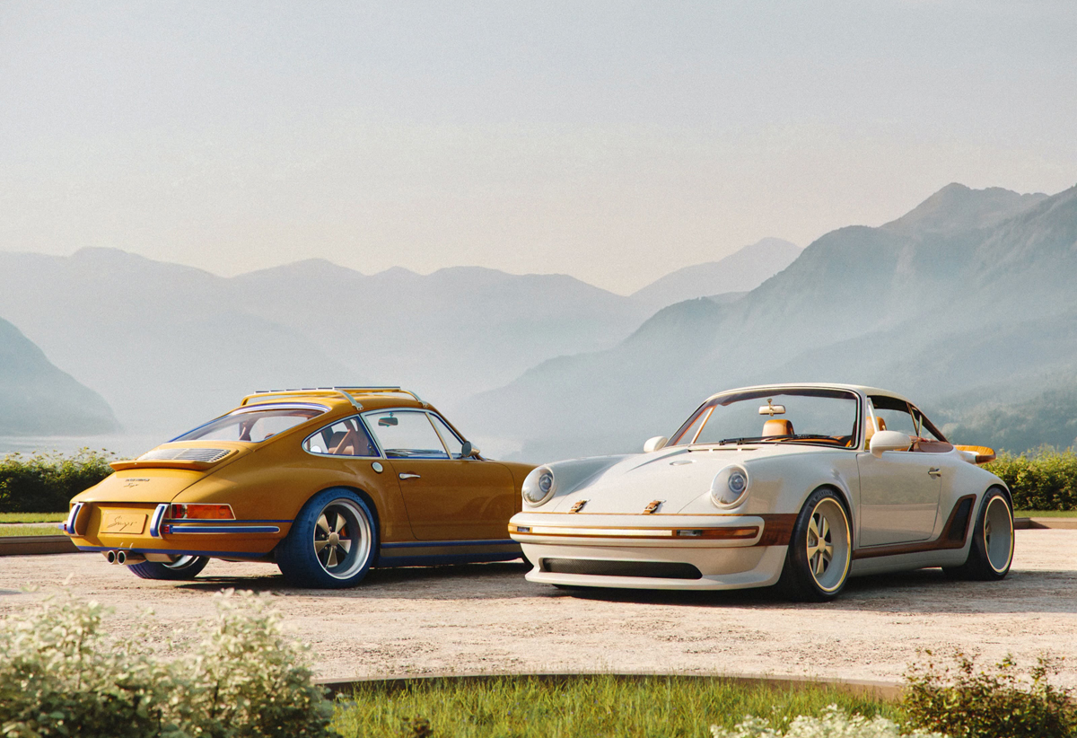 シンガー・ヴィークル・デザインとポルシェ911のレストモッダー、シンガー・ヴィークル・デザインとのコラボレーションによるポルシェ911