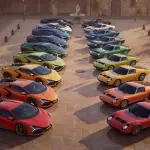ランボルギーニ「レヴエルト ミウラ 60° オマージュ」〜集合写真