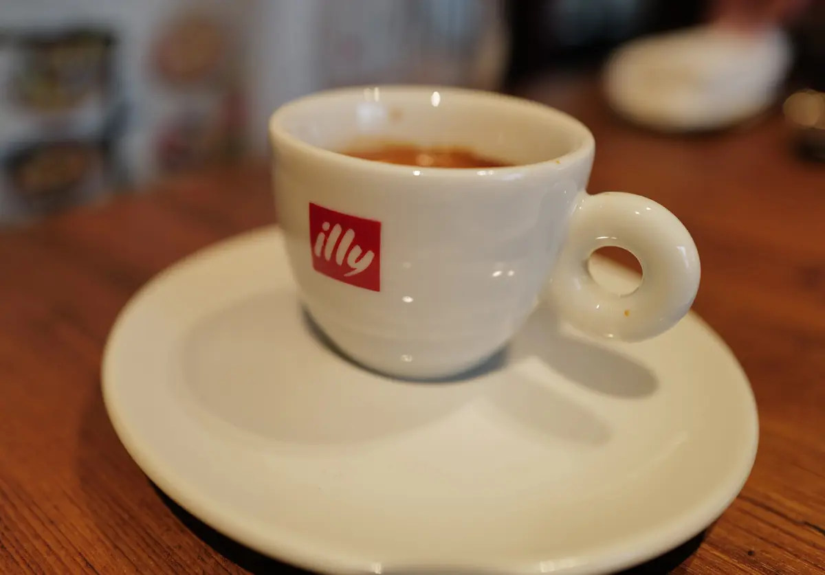 豊中のイタリアンレストラン、「アランチーノ」のコーヒー