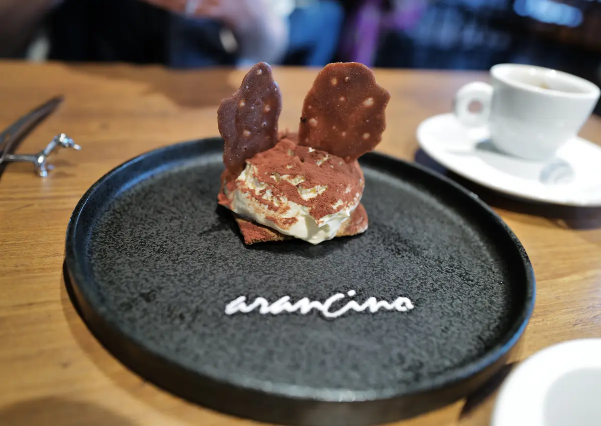 豊中のイタリアンレストラン、「アランチーノ」のデザート
