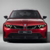 新型BMW 3シリーズのエクステリア（レッド）〜フロント
