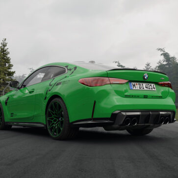 BMW M4のニュルブルクリンク100周年記念モデル（グリーン）