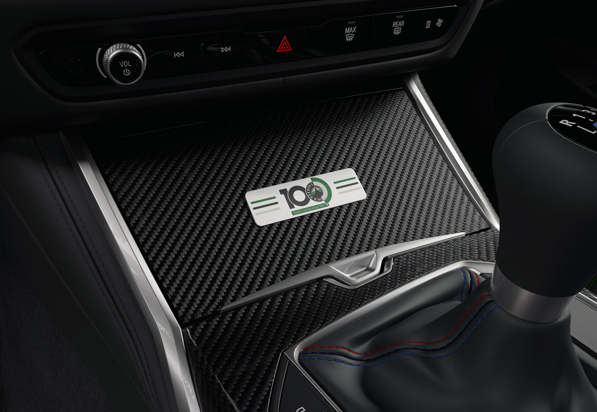 BMW M4のニュルブルクリンク100周年記念モデル（インテリア）