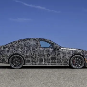 新型BMW 3シリーズ（G50）のプロトタイプ〜サイド