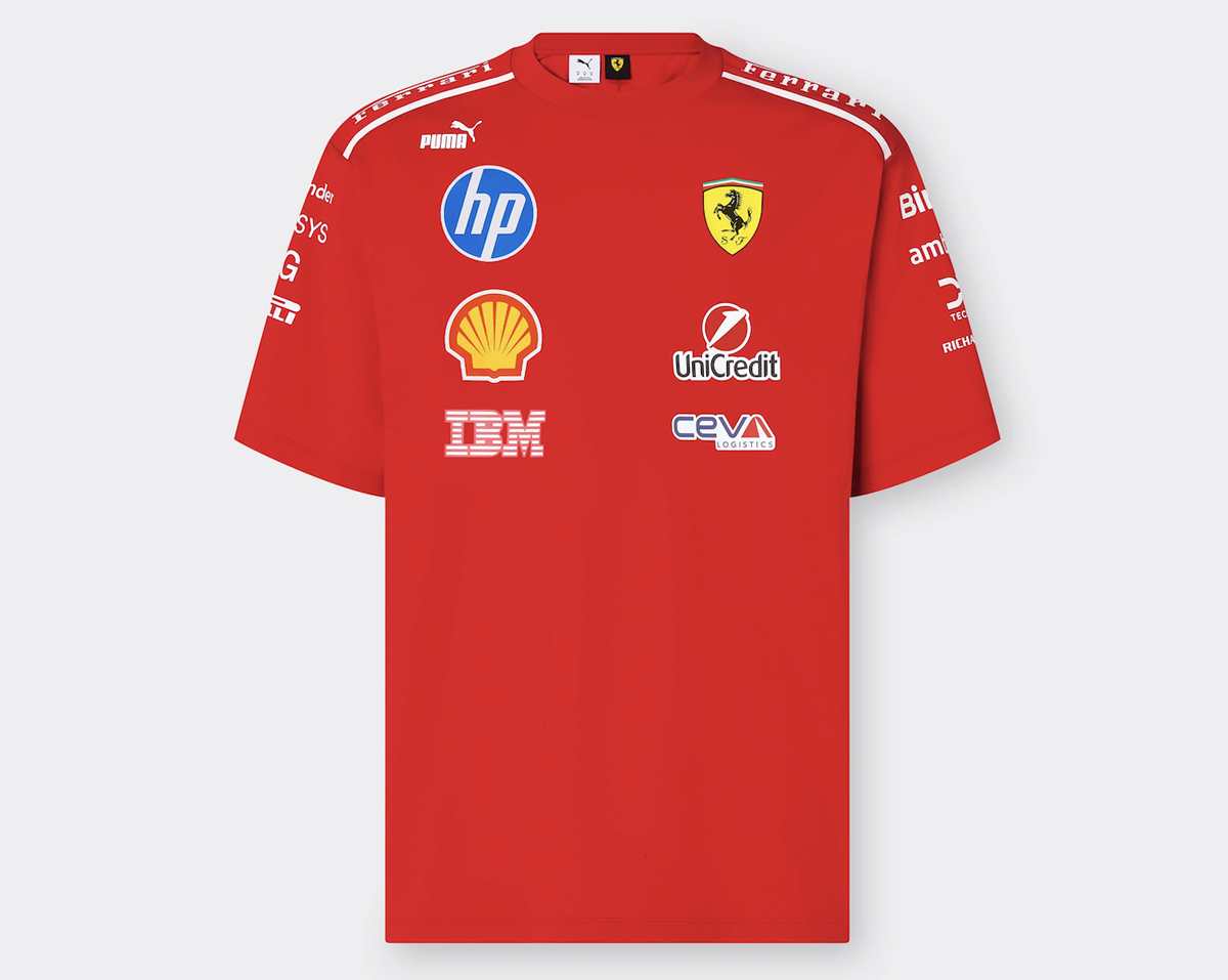 フェラーリストアにて販売される「イタリアGP（モンツァ）」仕様のTシャツ