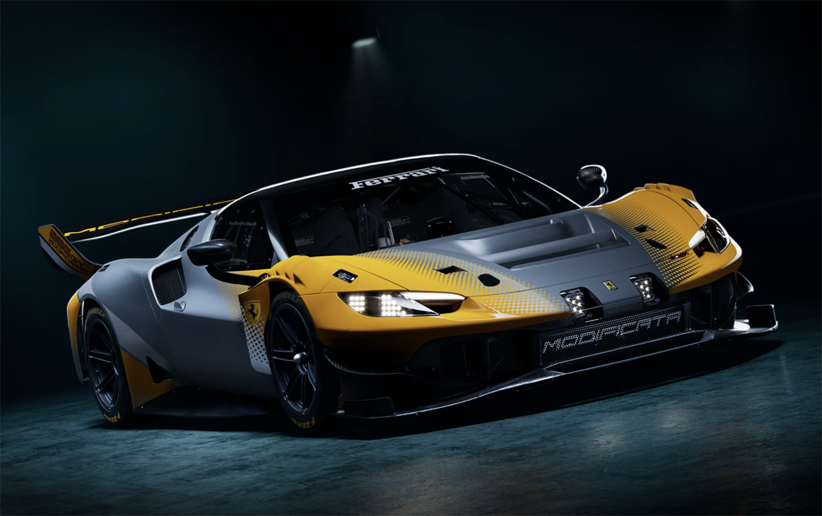 フェラーリ296GTモディフィカータのエクステリア〜フロント