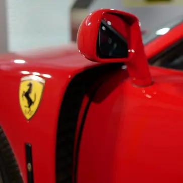 フェラーリF40のフロントフェンダー