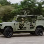 ランドローバー ディフェンダーの軍用車、「ディフェンダー ウルフ」