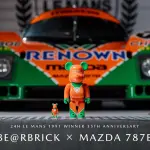 マツダが発売する「BE@RBRICK × MAZDA 787B」
