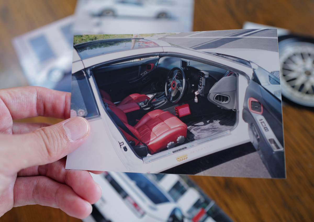 日産フェアレディZ(Z32)のインテリアの写真