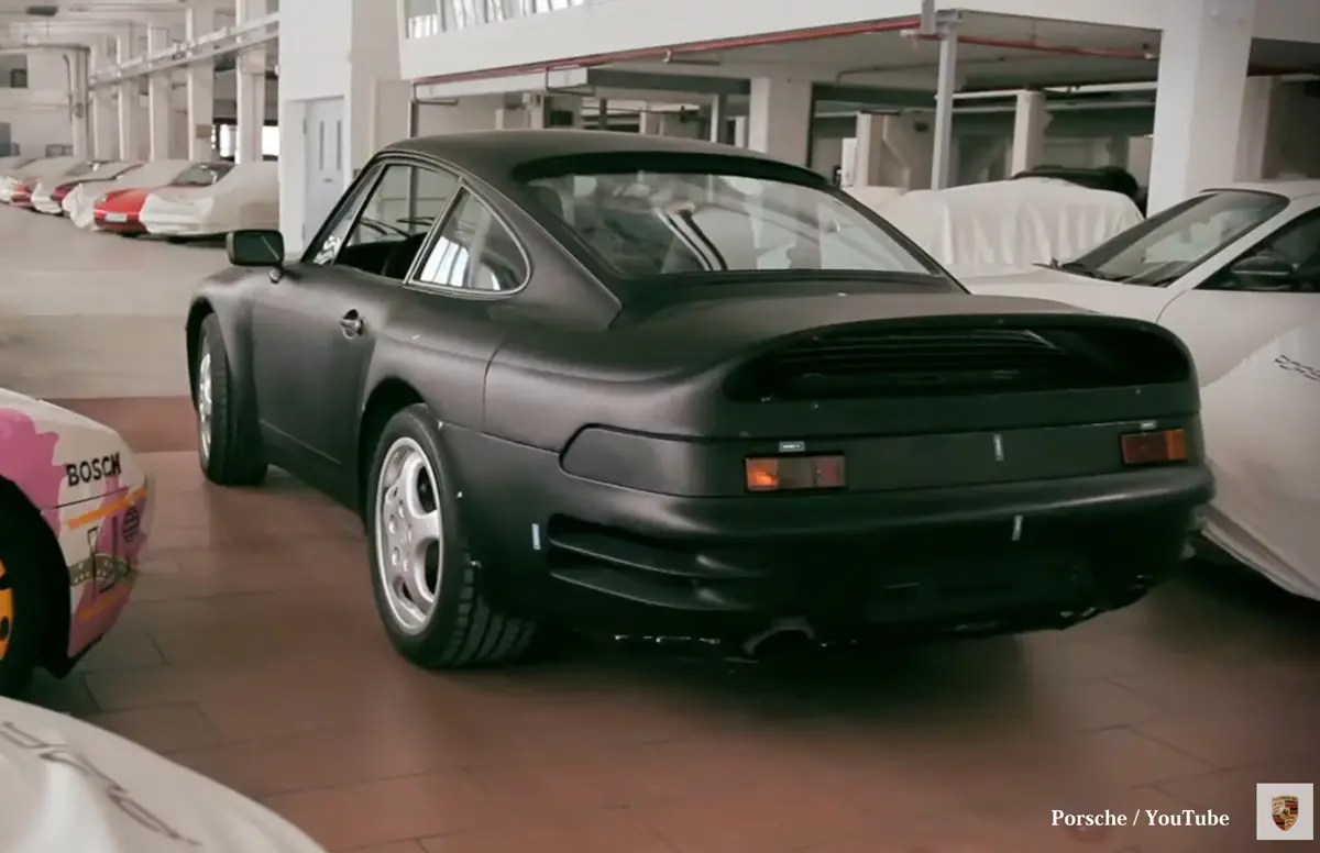 ポルシェ965プロトタイプのリア