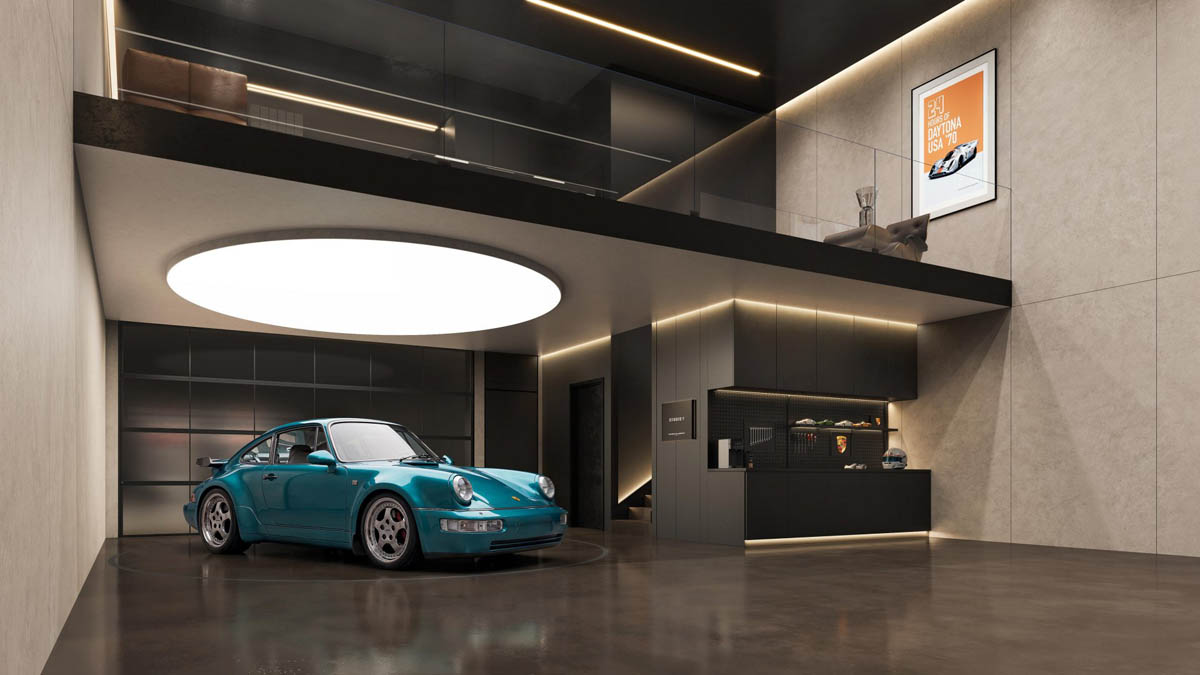 ポルシェが販売するガレージハウス、Porsche Design Concours（ポルシェデザインコンコース）