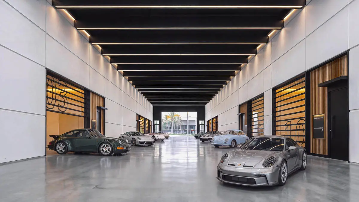 ポルシェが販売するガレージハウス、Porsche Design Concours（ポルシェデザインコンコース）