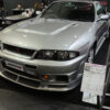 日産スカイラインGT-R（R34、シルバー）