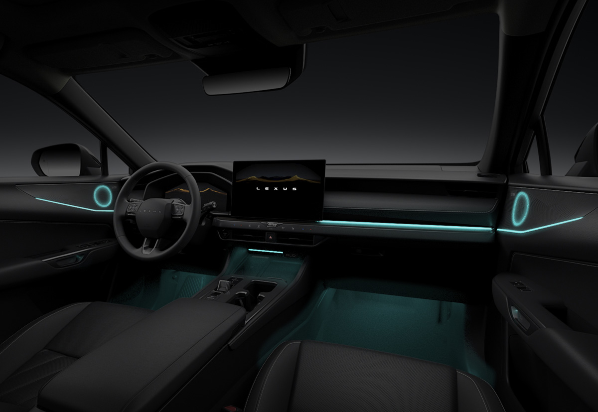 新型レクサスNX（2026年発表）のインテリア