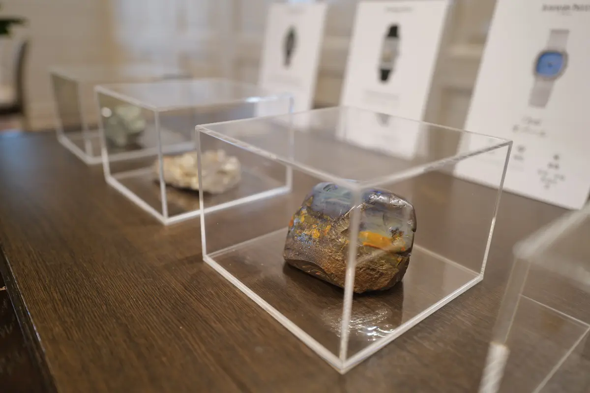 オーデマピゲ「AP ランデヴー KOBE」の会場での展示物