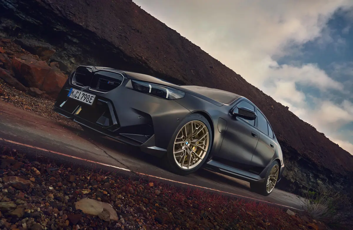 BMW M5に追加された新しいホイール
