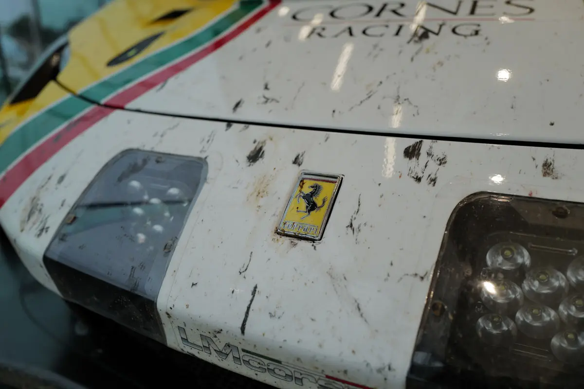 フェラーリ296 GT3 EVO LM Corsa 60号車のフロント