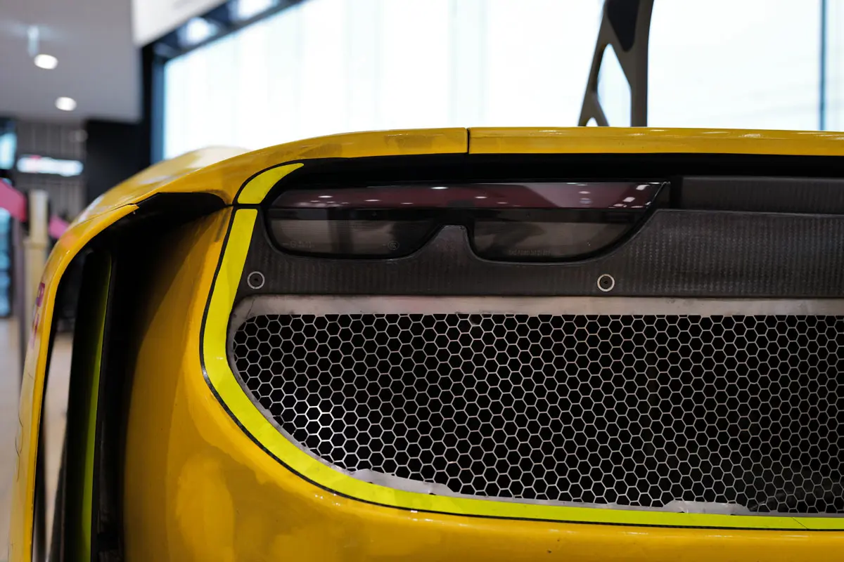 フェラーリ296 GT3 EVO LM Corsa 60号車のテールランプ
