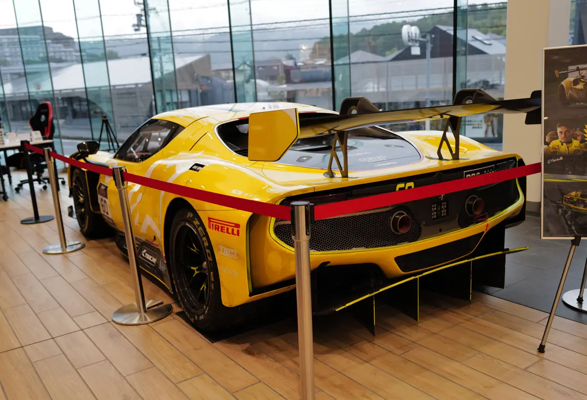 フェラーリ296 GT3 EVO LM Corsa 60号車のリア