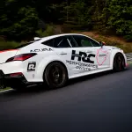 ホンダ・レーシング・コーポレーション（HRC）が展開するパーツを装着したインテグラ