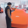 ルイス・ハミルトンと自身がレストアを行ったフェラーリF40