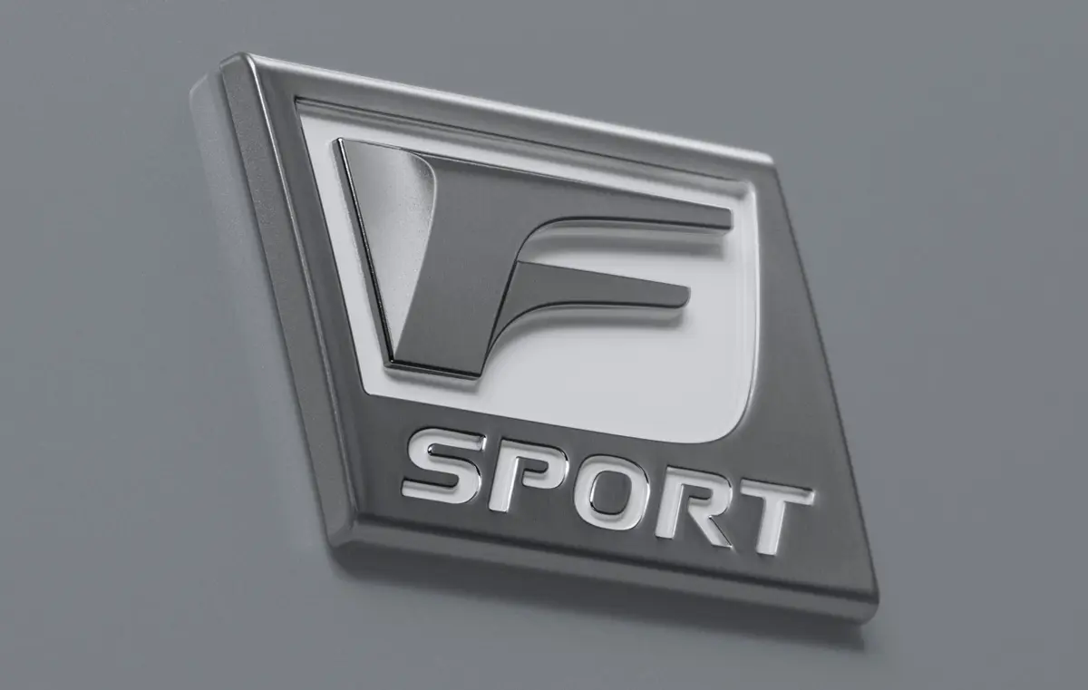 新型レクサスLX「F SPORT」のエクステリア（Fスポーツバッジ）