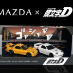 マツダと頭文字Dとの初コラボによるRX-7（FC/ FD）のミニカーセット