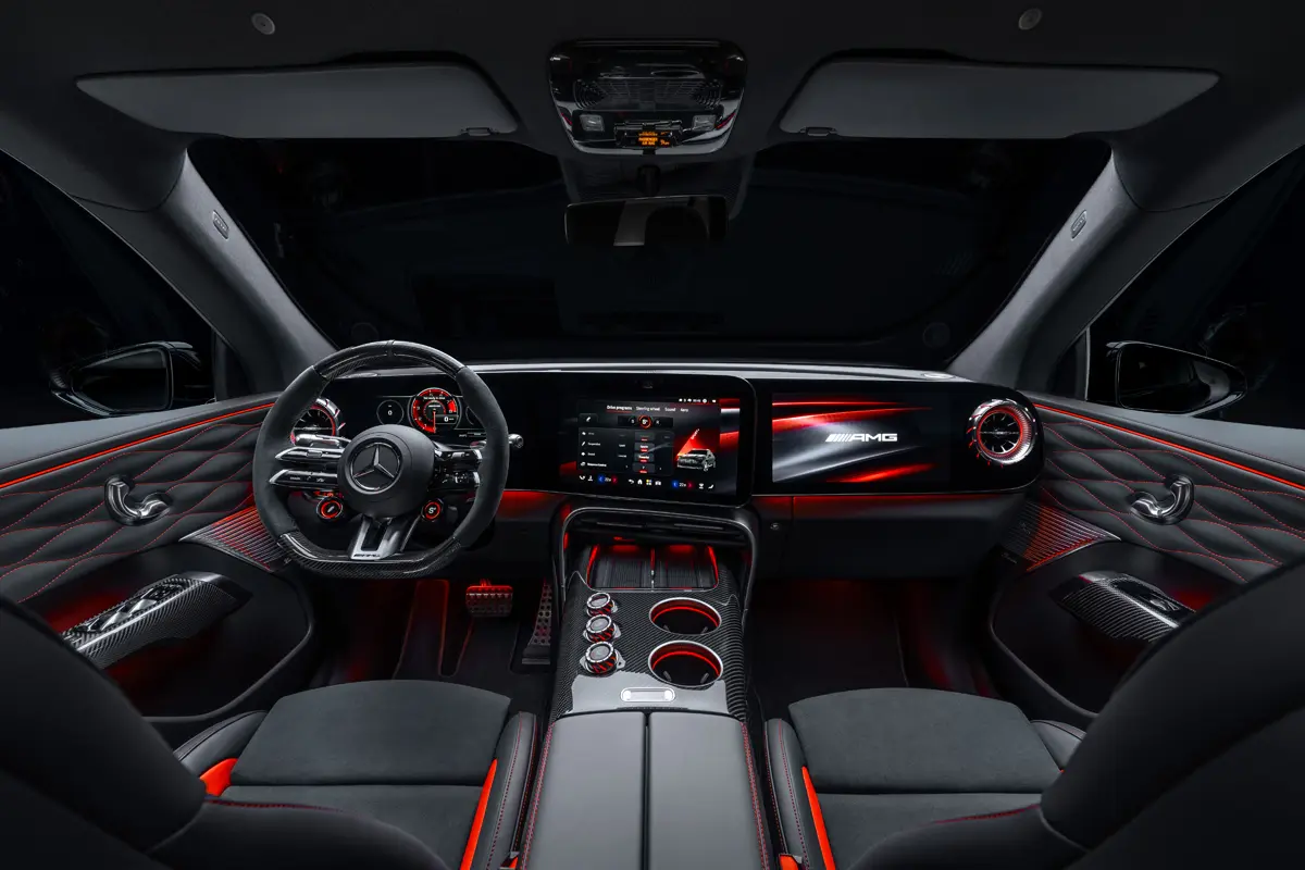 メルセデスAMG GT SUVのインテリア