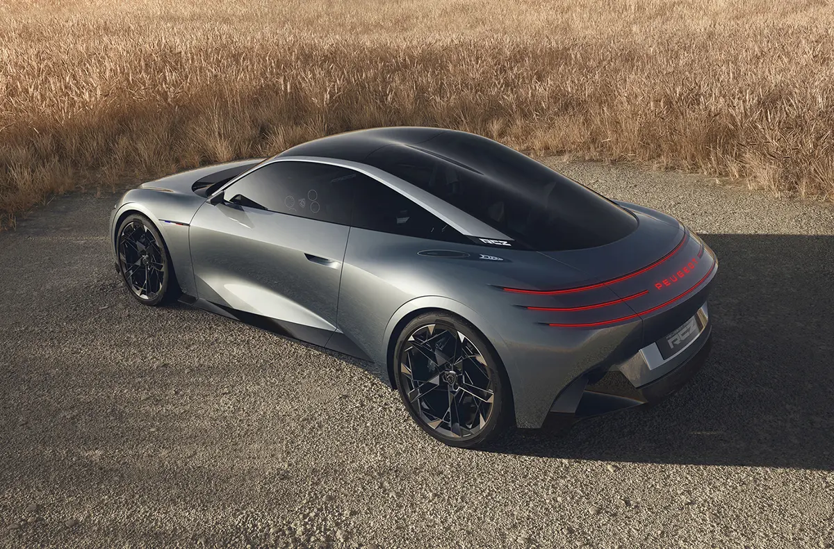 プジョー RCZ ヴィジョン コンセプトのエクステリア〜リア