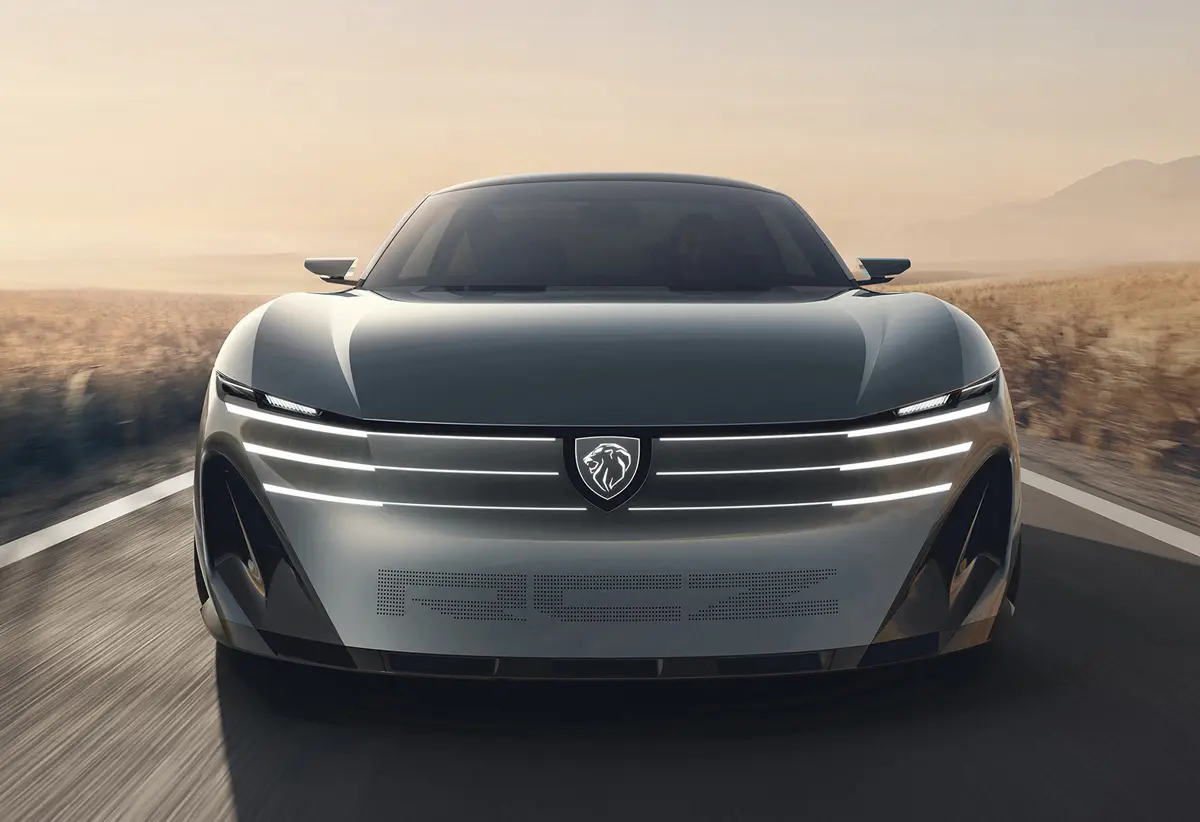 プジョー RCZ ヴィジョン コンセプトのエクステリア〜フロント