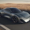 プジョー RCZ ヴィジョン コンセプトのエクステリア〜フロントサイド、走行