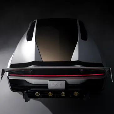 新型テスラ・ロードスターのエクステリア（リア）
