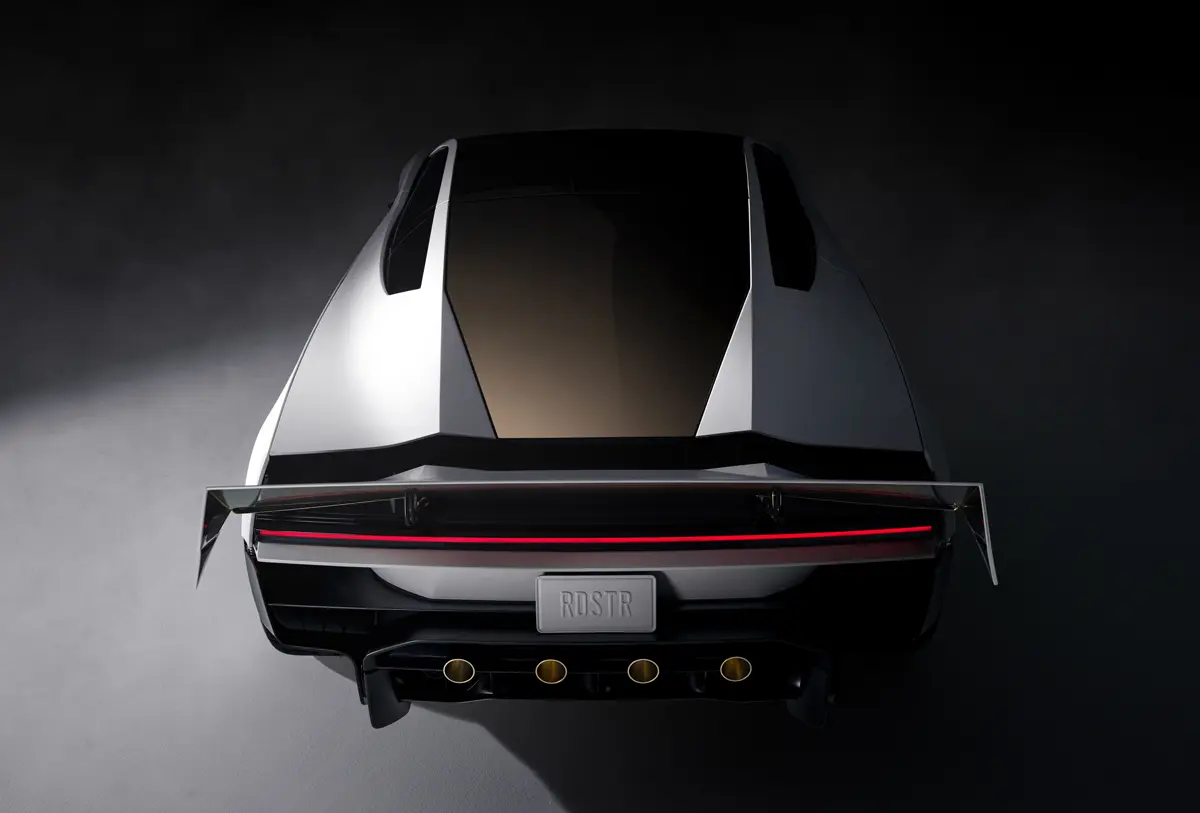 新型テスラ・ロードスターのエクステリア(リア)