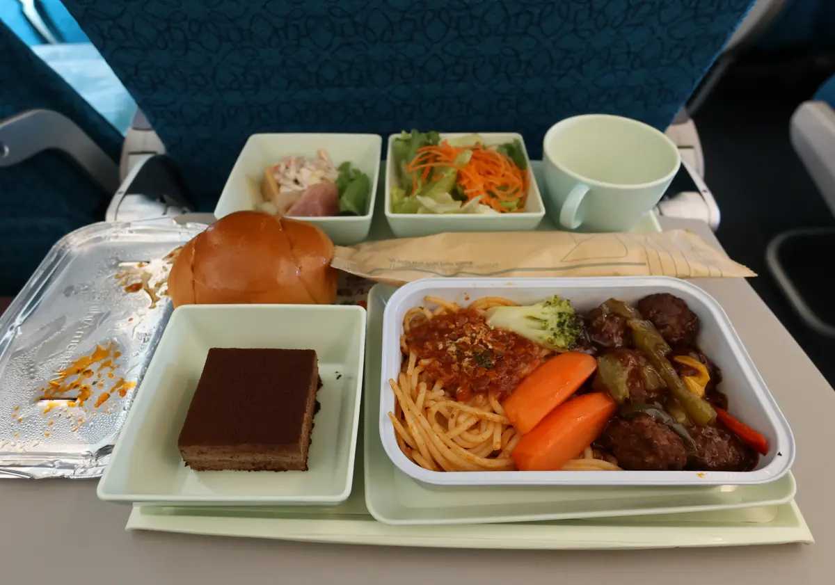 ベトナム航空の機内食