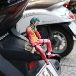 ベトナム ホイアンで見かけたバイクとジョーカー