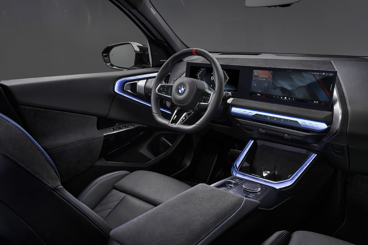 BMW X3 「ブラックパッケージ」のインテリア(ダッシュボード)