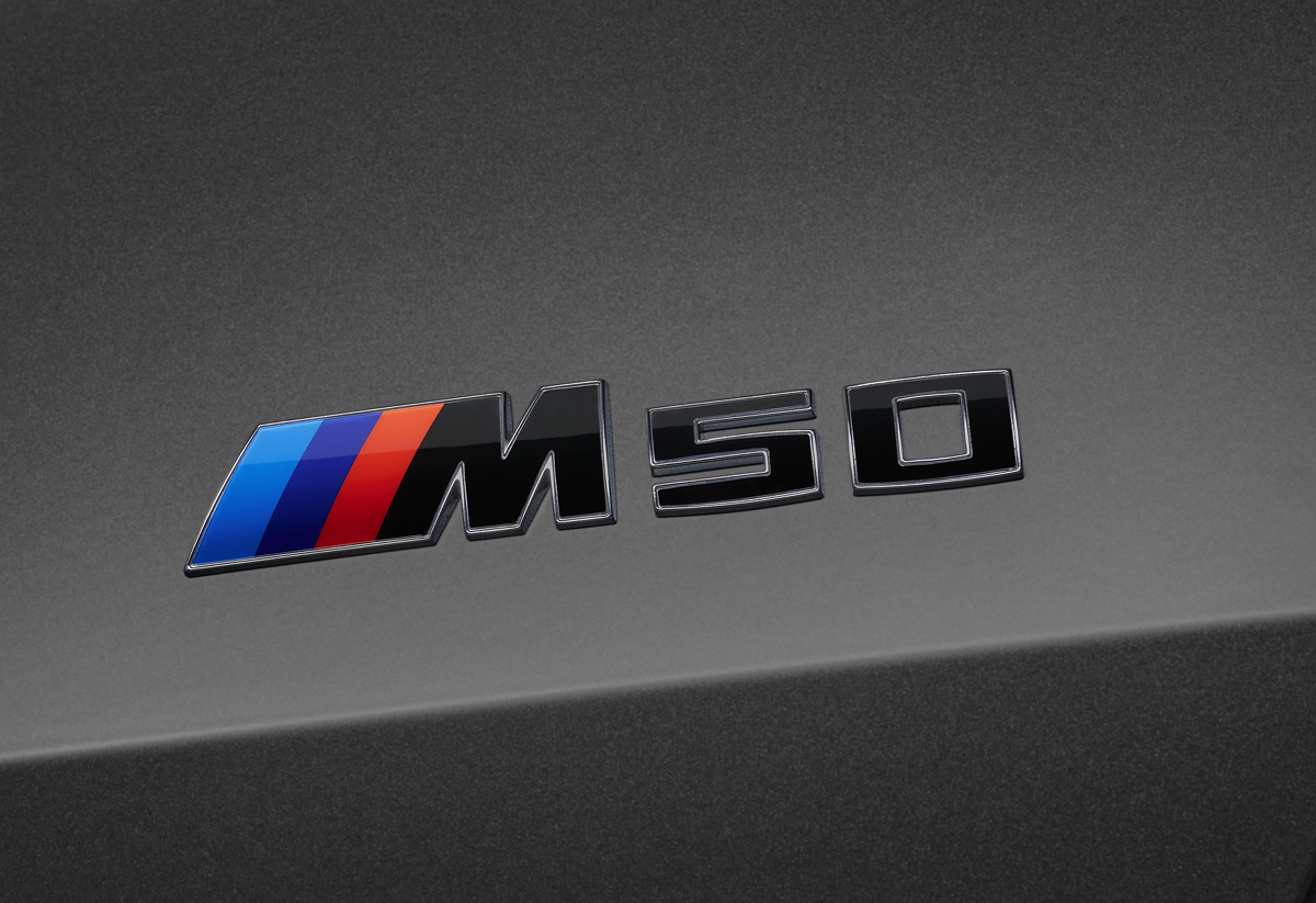 BMW X3 「ブラックパッケージ」のエクステリア(バッジ)