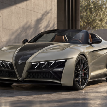 カスターニャ・ミラノによるアルファロメオ・ジュリアのコーチビルド車両