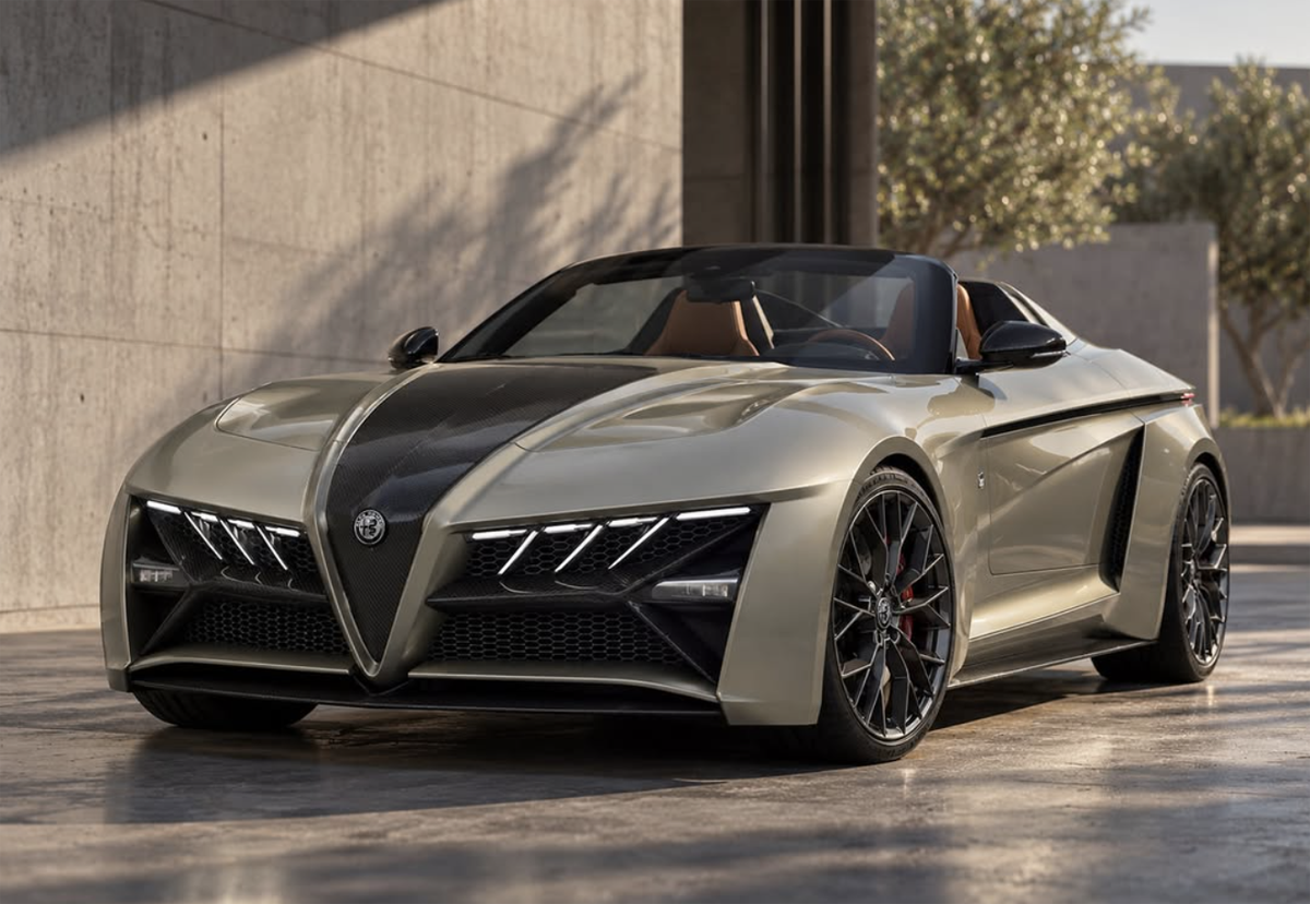 カスターニャ・ミラノによるアルファロメオ・ジュリアのコーチビルド車両