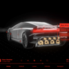 新型テスラ　ロードスターのインターフェース